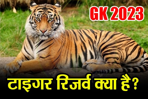 टाइगर रिजर्व क्या है ? (Tiger Reserve Kya Hai)