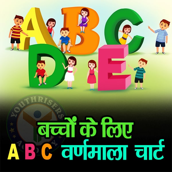 बच्चों के लिए A B C वर्णमाला चार्ट ABC Alphabet Chart For Kids